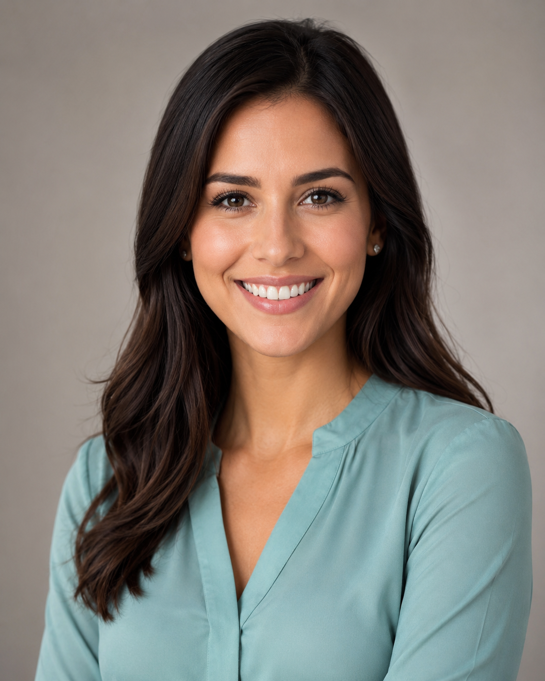 Aria, the VideoStaff AI website receptionist